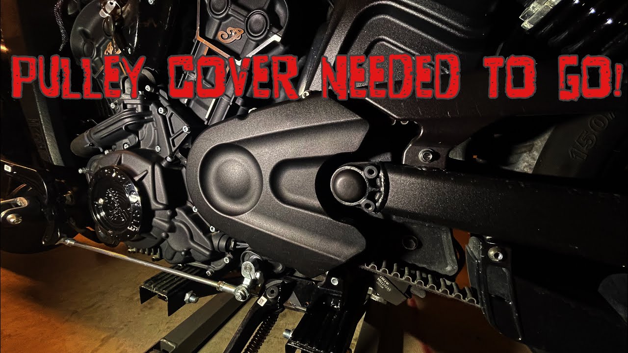 indian scout pulley cover