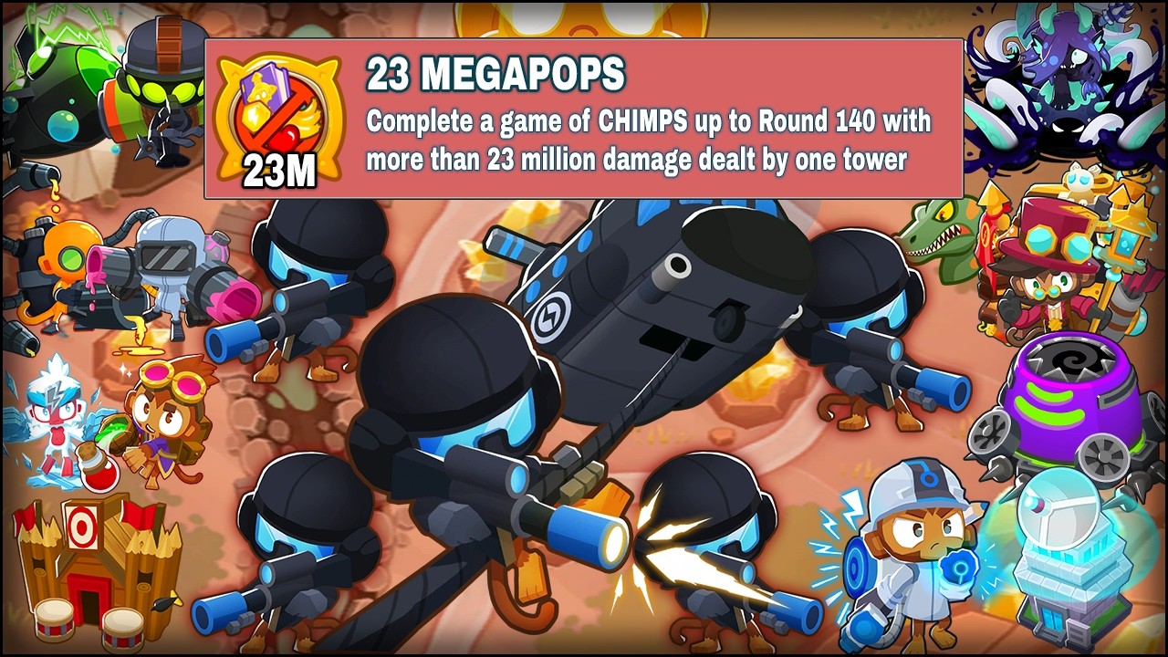 Special Poperations - 23 Megapops Round 140 Run