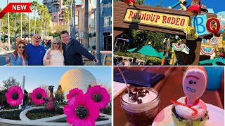 FLORIDA DISNEY WORLD VLOG: Hollywood Studios Roundup Rodeo BBQ, Walgreens & Epcot Fireworks! 🇺🇸 2024