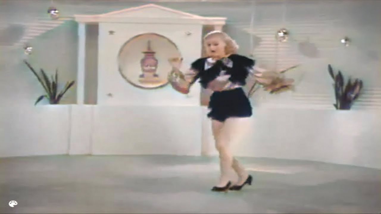 Ginger Rogers Solo Tap Dancing (1936) YouTube