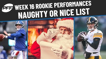 Week 16 Rookie Performances: Naughty Or Nice List | PFF