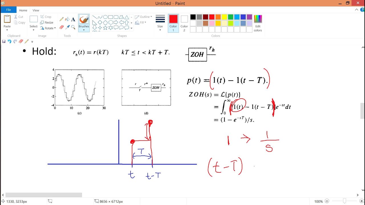 l5v3 zero order hold zoh equations youtube zero order