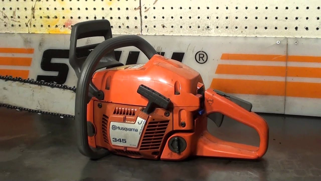 The chainsaw guy shop talk Husqvarna 345 chainsaw 9 27 - YouTube