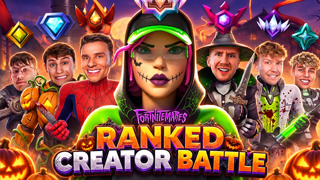 DAS FORTNITE RANKED CREATOR BATTLE 🎃 (HALLOWEEN EDITION)