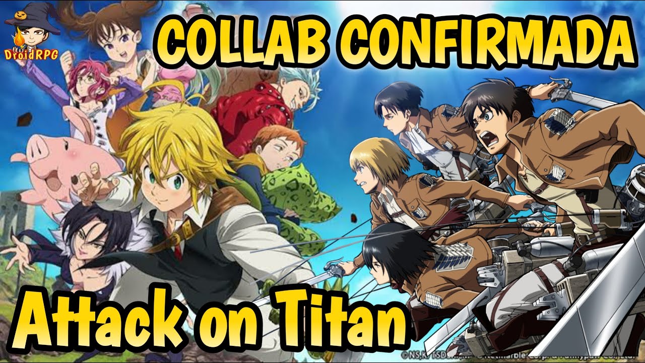 Jogo de Nanatsu no Taizai fará crossover com Attack on Titan