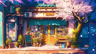 Falling Cherry Blossoms  Lofi Spring Vibes  Morning Lofi Songs To Make You Start Your Day Happier