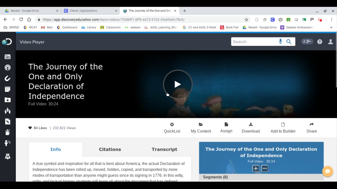 Discovery Ed Search for Weston Woods Tutorial