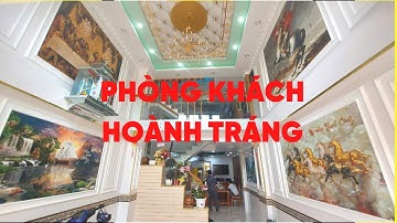 Tranh dán tường phòng khách mã đáo, tranh3d phong thủy tại xưởng tranh Song Thành