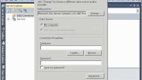SQL Server Compact Edition