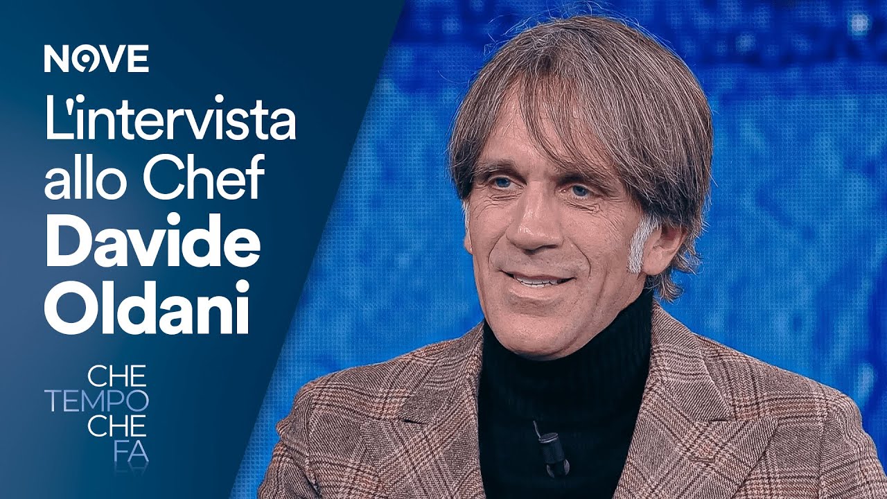 Che tempo che fa  Lintervista allo chef Davide Oldani