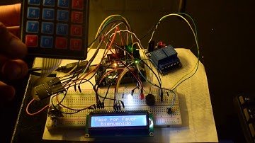 Cerradura eléctrica ingreso con clave _ Arduino