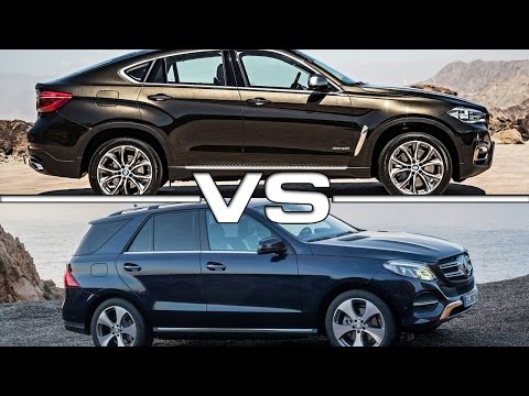 2016 BMW X6 vs 2016  Mercedes GLE