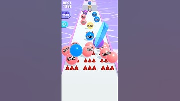 Ball Run 2048 infinity mode #shorts