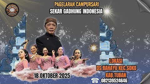 🛑PAGELARAN CAMPURSARI NEW SEKAR GADHUNG // WEDDING PARTY "ALFI & FAISHAL" // LIVE TUBAN