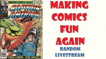 Making Comics Fun Again - Random Livestream 📱