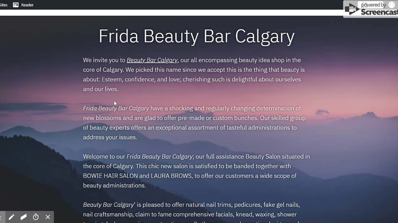 Frida Beauty Bar Calgary YouTube