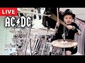 AC/DC - Back In Black - Avery Drummer - age 6