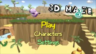 3D Maze 3 - first level in Mystic season! screenshot 2