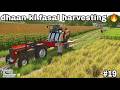 🚜FS25 India Mod Challenge: धान की फसल कटाई 🌾-harvester!🤑#19