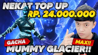 I TOP UP RP 24,000,000! The GACHA MUMMY GLACIER SKIN TURNED OUT TO BE LUCKY! - PUBG MOBILE