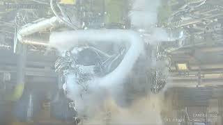 RS-25 Engine Test Timelapse | SSC 2025-06-20 | Rocket Engine Performance Test