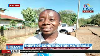 Theft of construction materials in Kigumo, Murang`a county