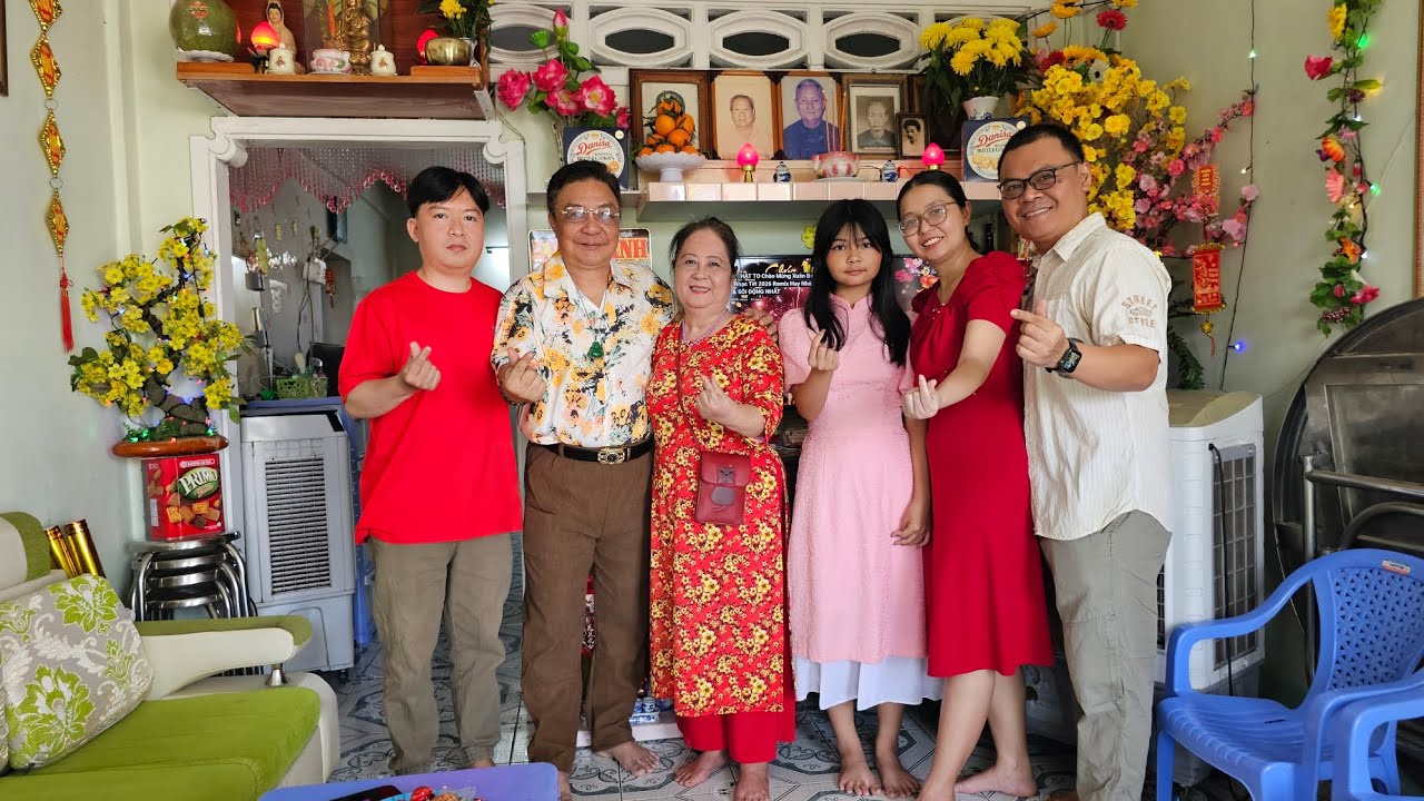 Tết 2026 đại gia đình tại chung cư Phạm Thế Hiển 😍