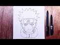 تعليم رسم ناروتو خطوة بخطوة للمبتدئين      