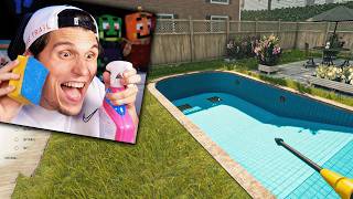 Ich putze DEINEN Pool für GELD | Pool Cleaning Simulator