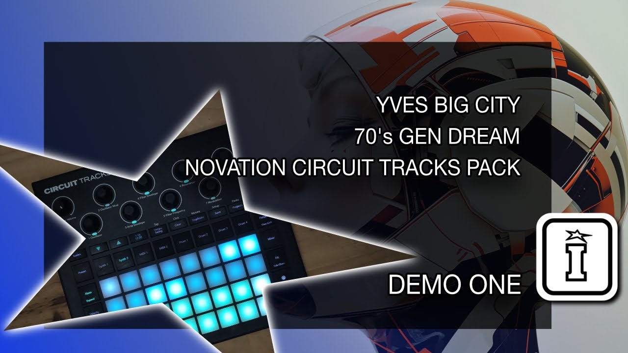 The NEW Novation Circuit Tracks - 70's Gen Dream Sound Pack! - YouTube