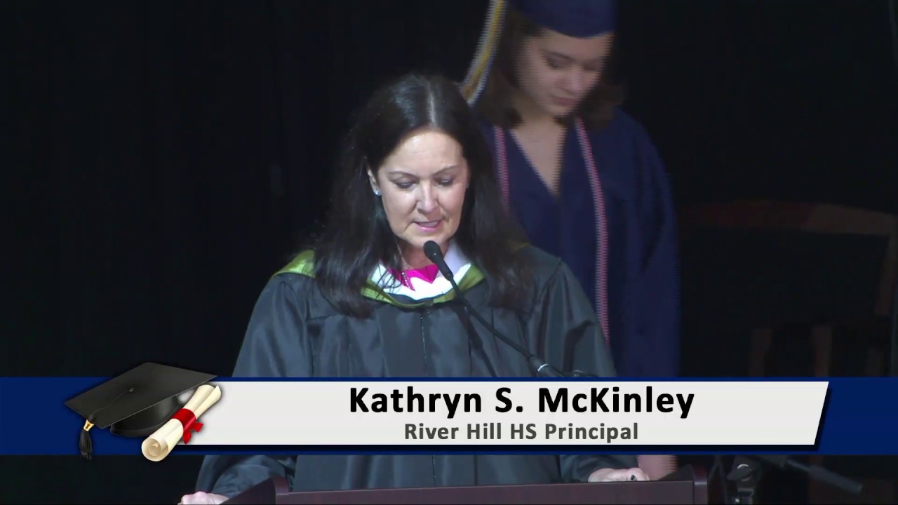 River Hill HS 2018 Commencement YouTube