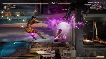 Li Mei/Sub Zero Kameo Mid Screen 439 dmg One Meter