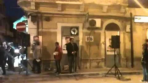 Comizio di Sebastiano Failla a Vittoria