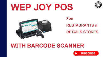 WeP JOY POS with Barcode Scanner Demo | S N Agrawal & Co. | 8889644400