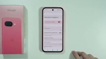Google Pixel 9a: How to Turn ON/OFF Ringtone Vibrations