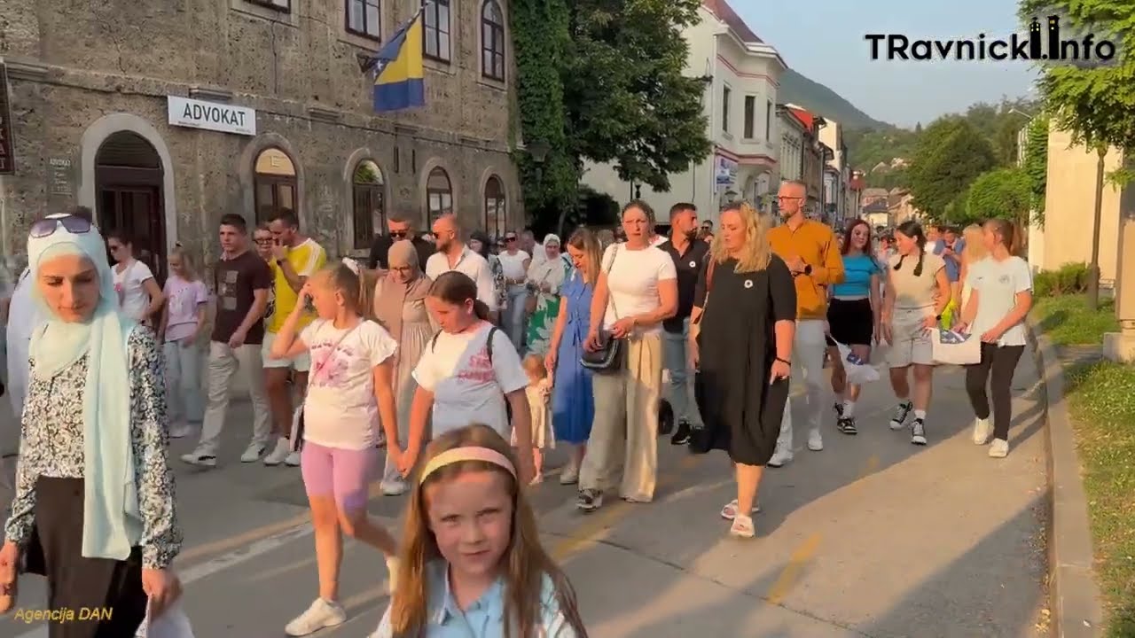 TRAVNIK - Šetnja za Srebrenicu