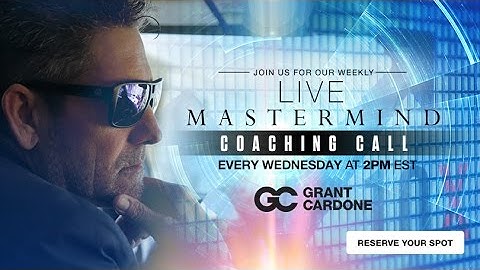 3 Strategies to Finish the Month Strong - Cardone Mastermind Event Live