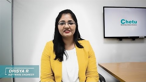 Employee Testimonial - Drisya R - Software Engineer