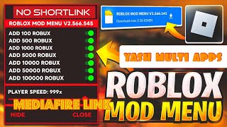 Roblox Mod Menu V2.566.545 - Unlimited Robux, Super Jump, Fly Hack, Wall Hack, Yash multi reaction