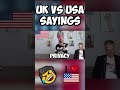 USA VS UK Saying "PRIVACY" #shorts