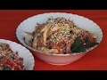 Салат с фунчозой и курицей