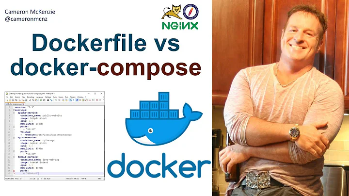 Differences Between Docker Compose and Dockerfile by Example