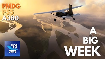 The BIGGEST Week in Microsoft Flight Simulator — PMDG Reveal, PS5 Launch, SU4, A380X & More!