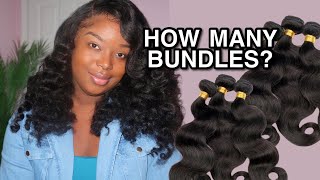 AMOUNT OF BUNDLES NEEDED TO START | STARTING A HAIR BUSINESS