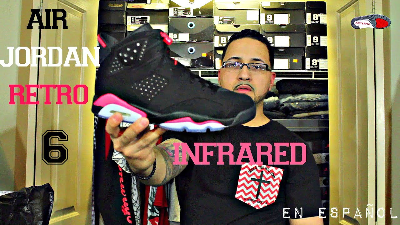 Doctor en Filosofía dedo Ahuyentar Air Jordan Retro 6 Black Infrared Reseña Review En Español - YouTube