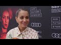 Entrevista a Hiba Abouk en la presentación del corto &#39;Manos libres&#39; en el Festival de San Sebastian