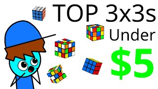 Top 5 3x3s under $5 | Cubeorithms (SpeedCubeShop)