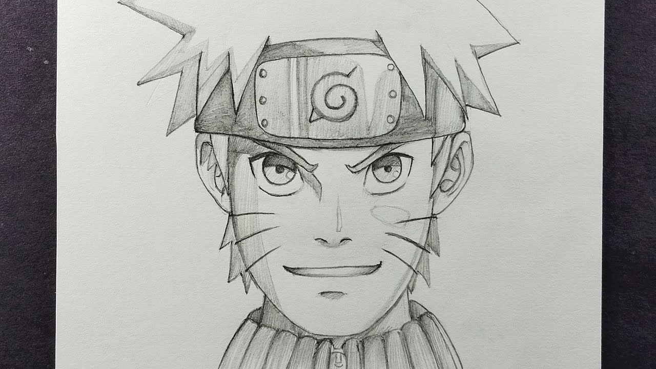 Naruto Uzumaki Drawing Tutorial | Easy Anime Art