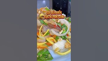 Cách làm Gỏi Sứa Biển cực ngon chỉ trong 5 phút – Đảm bảo ai cũng mê!