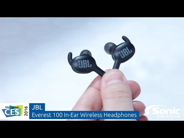 Professor anbefale Blive ved JBL Everest 100 In-Ear Wireless Headphones | CES 2016 - YouTube